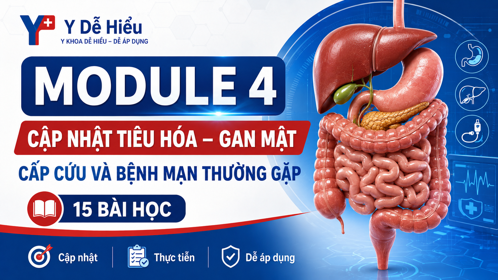 CẬP NHẬT Tiêu hóa – Gan mật cấp cứu và bệnh mạn thường gặp