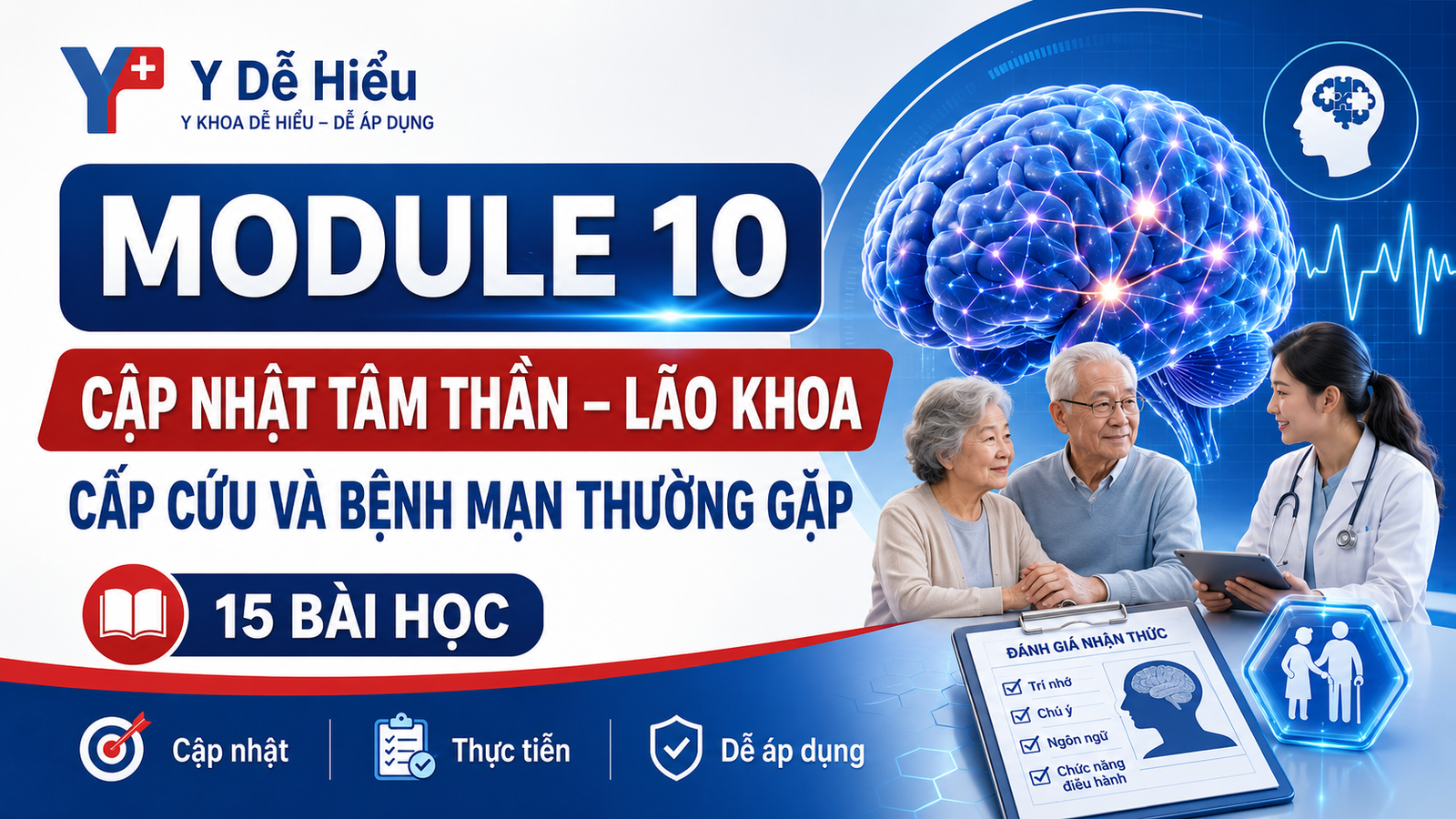 CẬP NHẬT Tâm thần – Lão khoa cấp cứu và bệnh mạn thường gặp